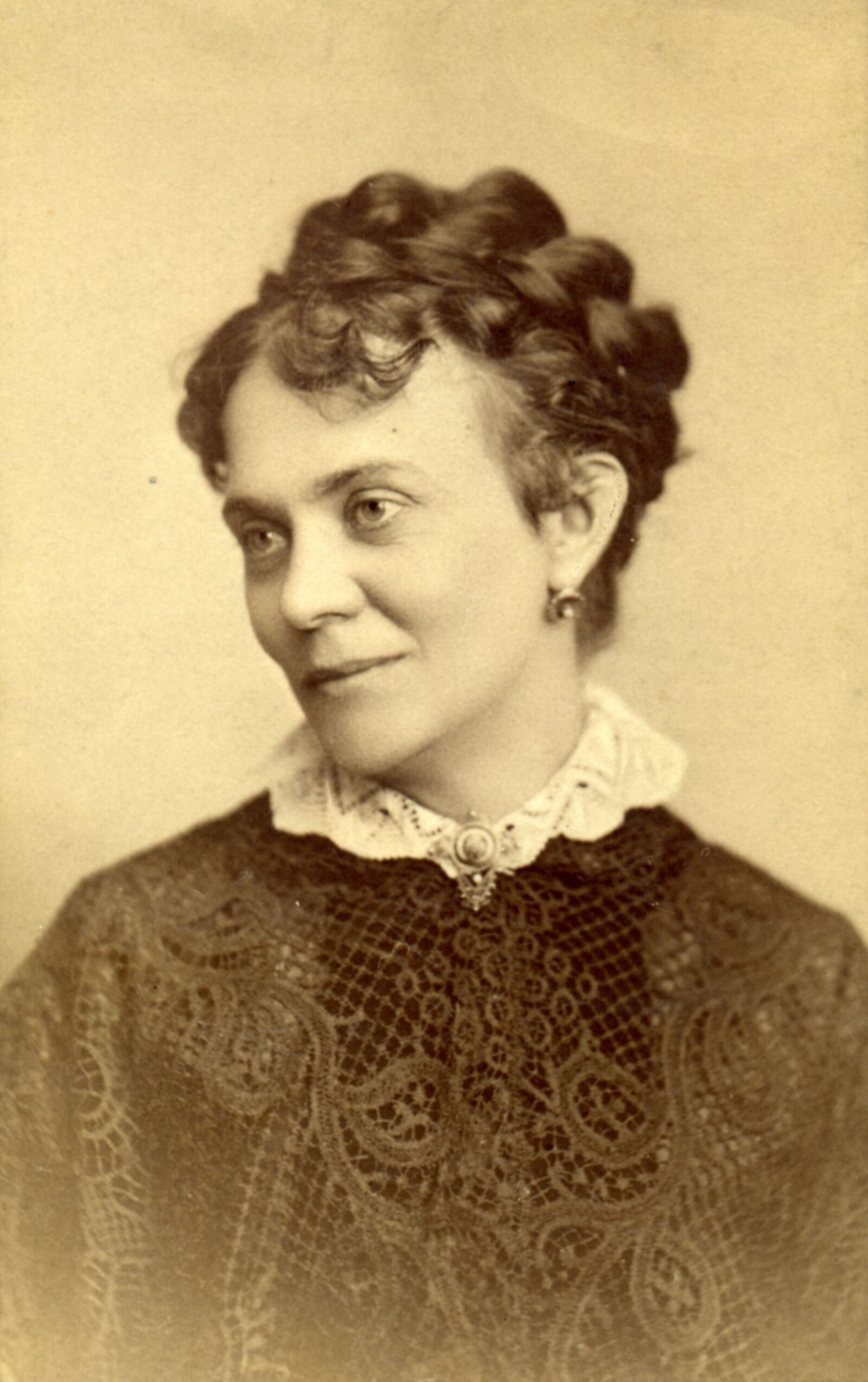 This image of Josephine Weiler is from sometime in the 1890s when she was a teacher at Hamilton's Fourth Ward School.  After Josephine died in 1898, her daughter Stella replaced her and taught at Madison Elementary from 1899 to 1935. CONTRIBUTED