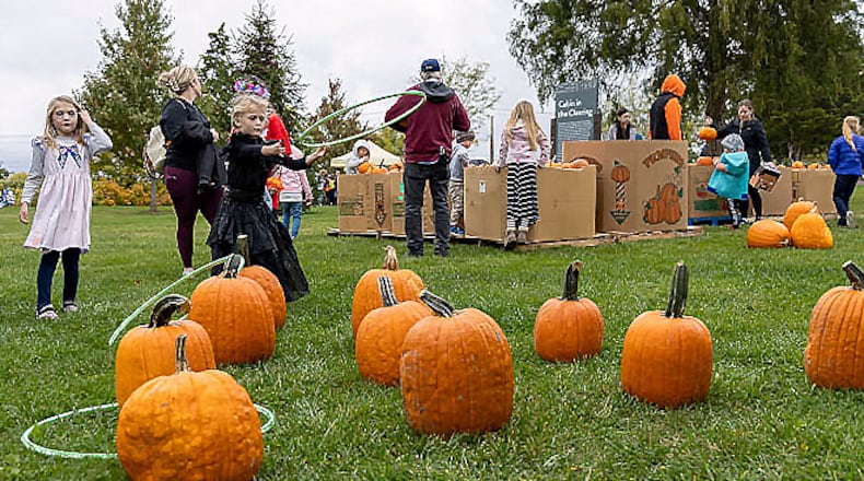 A ring toss game is one of the activities children can participate in at Saturday's Great Pumpkin Fest at Keehner Park in West Chester Twp. WEST CHESTER TWP./CONTRIBUTED