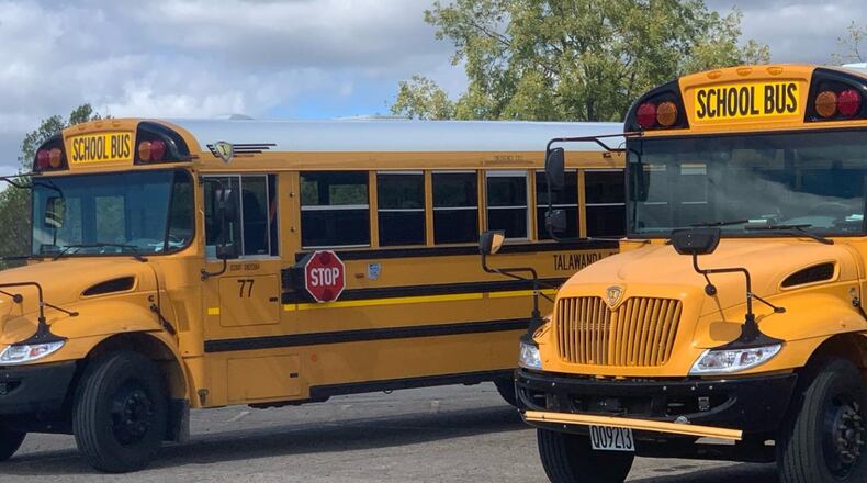 The bus situation has improved at Talawanda schools after a bus driver shortage earlier this school year. ENXUN ZHU/CONTRIBUTED