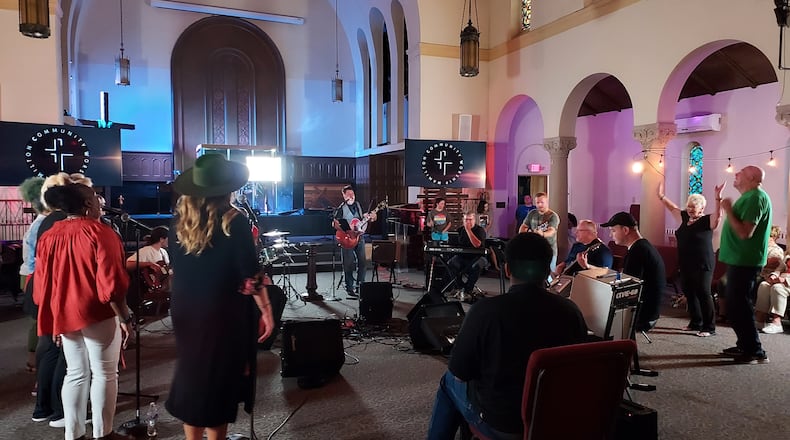 Community Worship Circle brings a diverse group of people together on Sunday nights, once a month, for worship. The next Community Worship Circle will be Sunday at the Court Street Worship Center. CONTRIBUTED