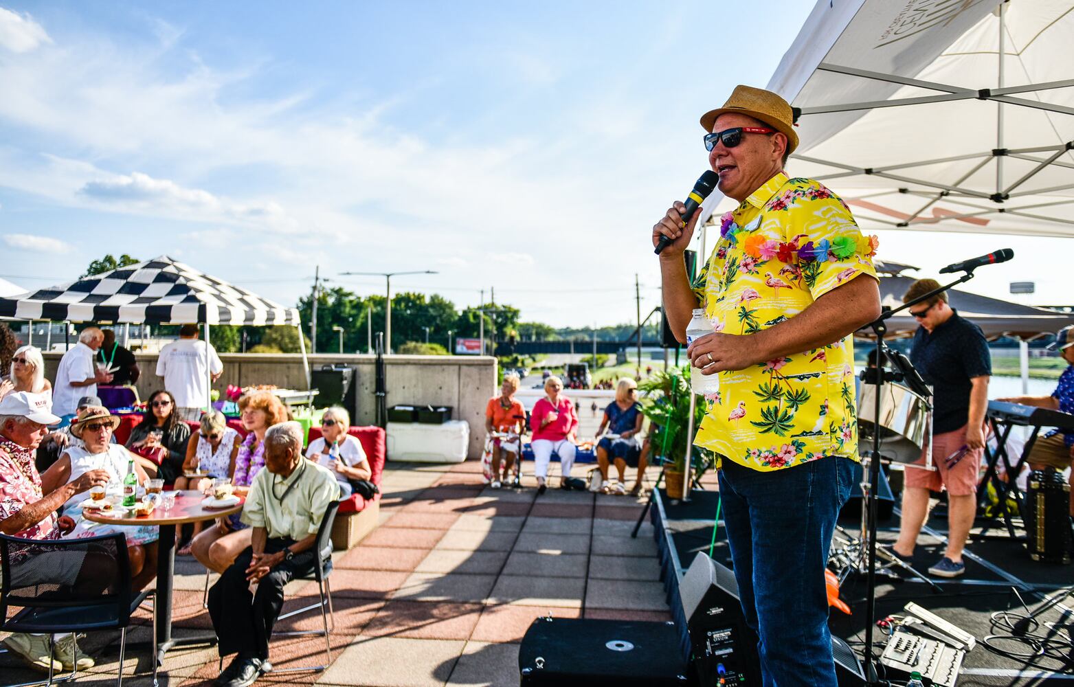 Fitton Center celebrates season launch with island themed party