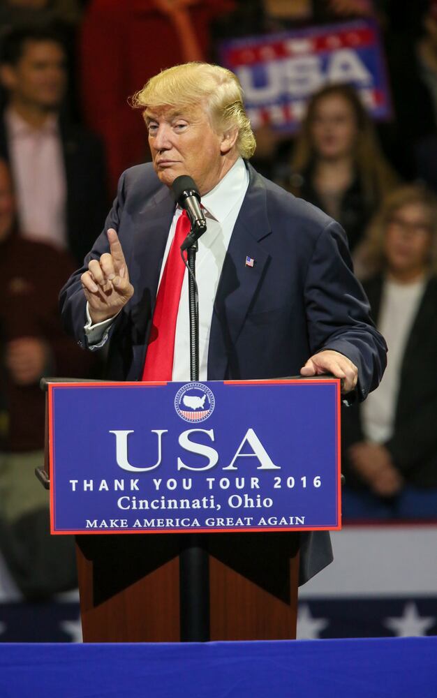 PHOTOS President Trump's past visits to the region.