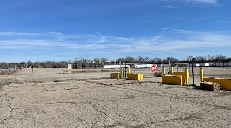 Fisher Industrial Park is building a new 150,000-square-foot speculative warehouse north of its main building. The project is expected to be finished later this year. MICHAEL D. PITMAN/STAFF