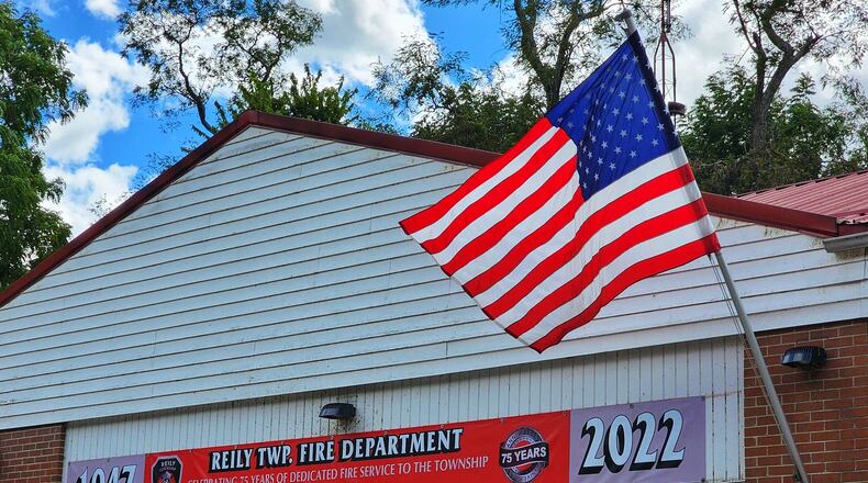 The Reily Township Fire Department is a volunteer fire department in Butler County. NICK GRAHAM/STAFF