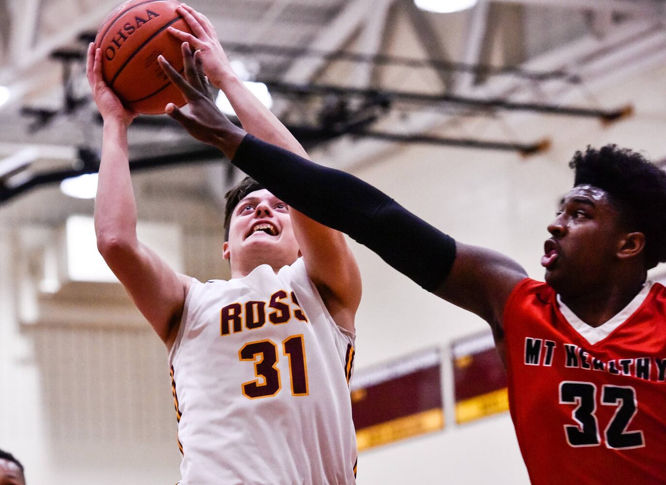 Ross vs Mt. Healthy basketball