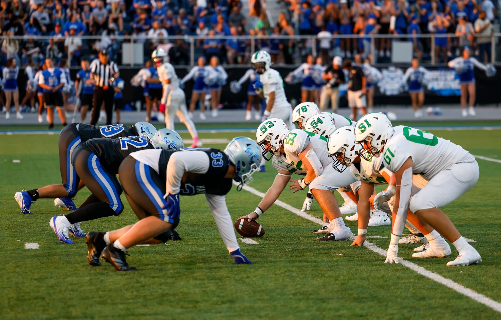 Hamilton and Badin face off on week one of high school football Friday, Aug. 22, 2025 at Virgil M. Schwarm Stadium in Hamilton. Badin won 38-20. NICK GRAHAM/STAFF