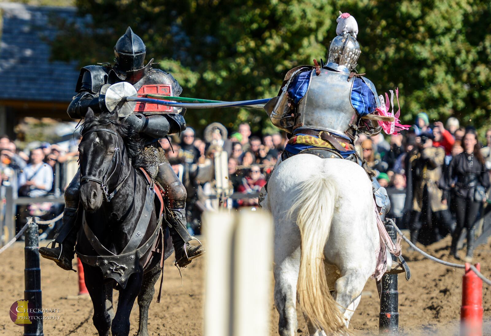 Knights and jousting are part of the medieval fun at the Ohio Renaissance Festival throughout September and October weekends. CONTRIBUTED