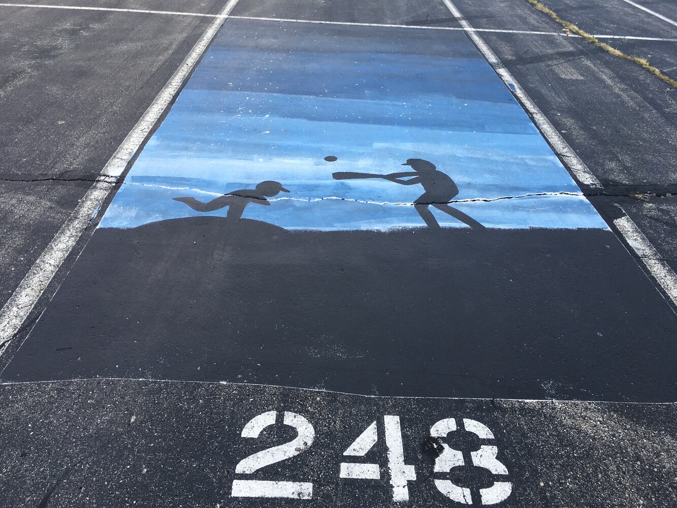 Ross senior parking lot spaces