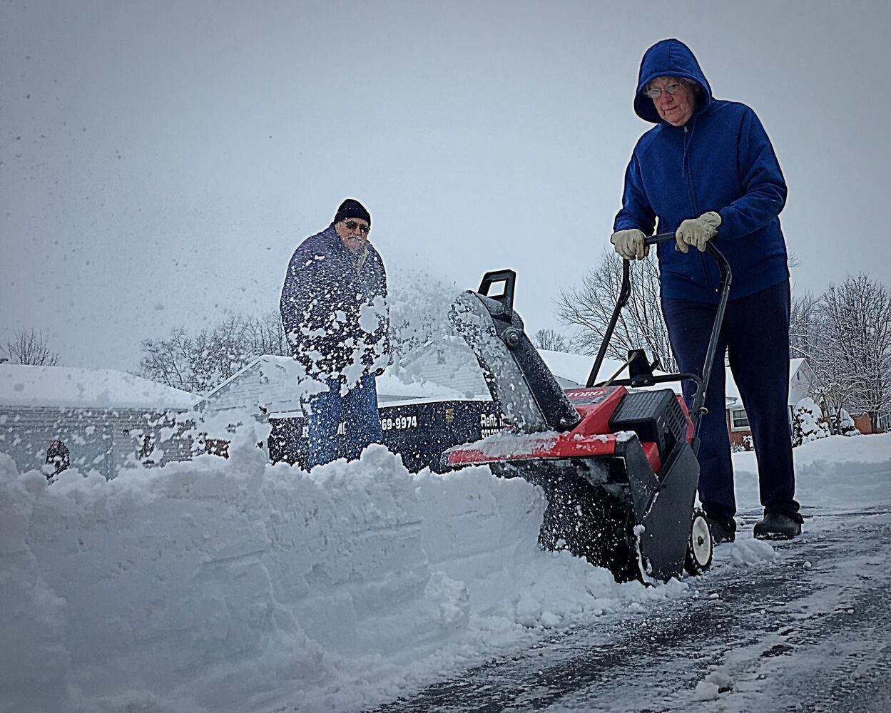 PHOTOS: Winter storm hits Miami Valley