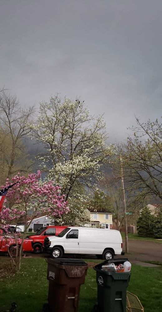 PHOTOS: Heavy rain, wind move into Miami Valley