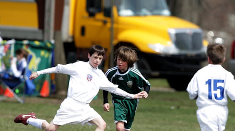 The 25th Spring Blast youth soccer tournament is expected to attract about 10,000 people March 18-19 at Smith Park and Middletown High School. FILE PHOTO