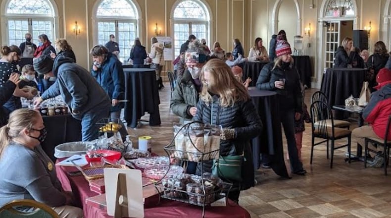 Guests are seen at the 2022 Chocolate Meltdown event in Oxford. It will again take place on Jan. 14, 2023. CONTRIBUTED
