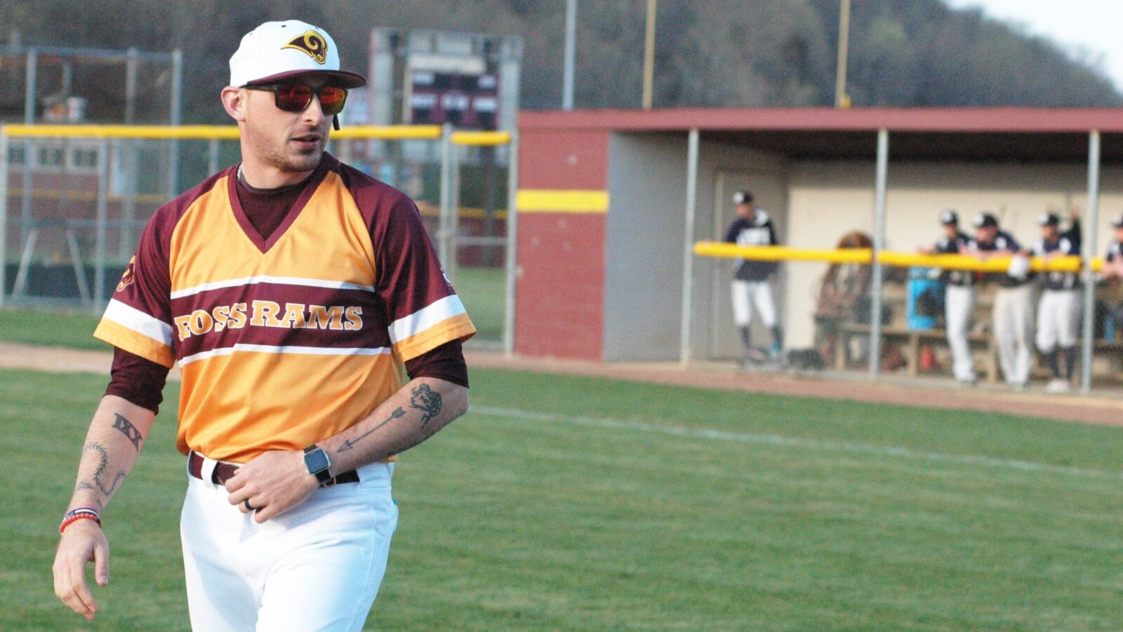 The Ross baseball team is off to an 8-0 start this season under first-year coach Ben Toerner. The Rams beat visiting Edgewood 13-9 on Wednesday in Ross Township. RICK CASSANO/STAFF
