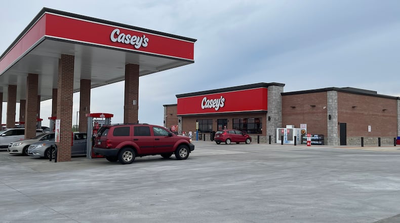 Casey's is open on Princeton Road in Fairfield Twp. It is seen here April 27, 2023. STAFF PHOTO