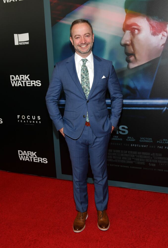 PHOTOS: Fairborn grad at New York premiere of movie based on his crusade against corporate giant