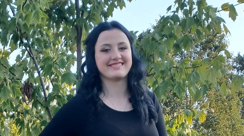 Hallie Deaton, age 15, of Trenton, was killed in a car crash on Ohio 73 in Wayne Twp., Butler County on April 19, 2022. CONTRIBUTED