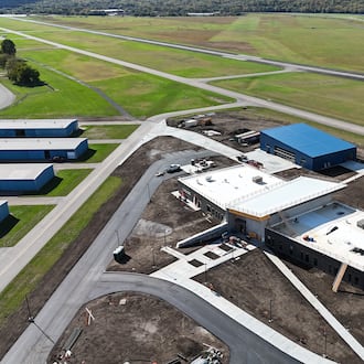 In March, next to an airstrip at Middletown Regional Airport, Butler Tech is scheduled to open its $15 million its first, free-standing Aviation Education Center for high school students from the career schools’ 11 local school districts it serves. The aviation school is one of three major Butler Tech facilities scheduled to open in the first half of 2026. (Provided)