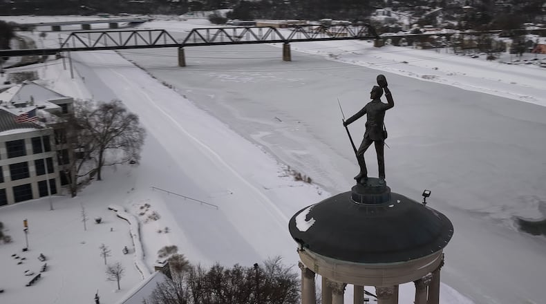 Hamilton dug out from a major winter storm on Monday, Jan. 26, 2026 after snow fell on the area from Jan. 24-25. NICK GRAHAM / STAFF