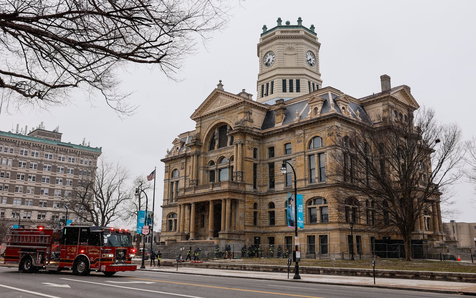Butler County Courthouse fire
