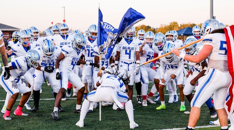 The Hamilton High School football team opens up the 2025 season against crosstown rival Badin on Friday at Virgil Schwarm Stadium. NICK GRAHAM / JOURNALNEWS