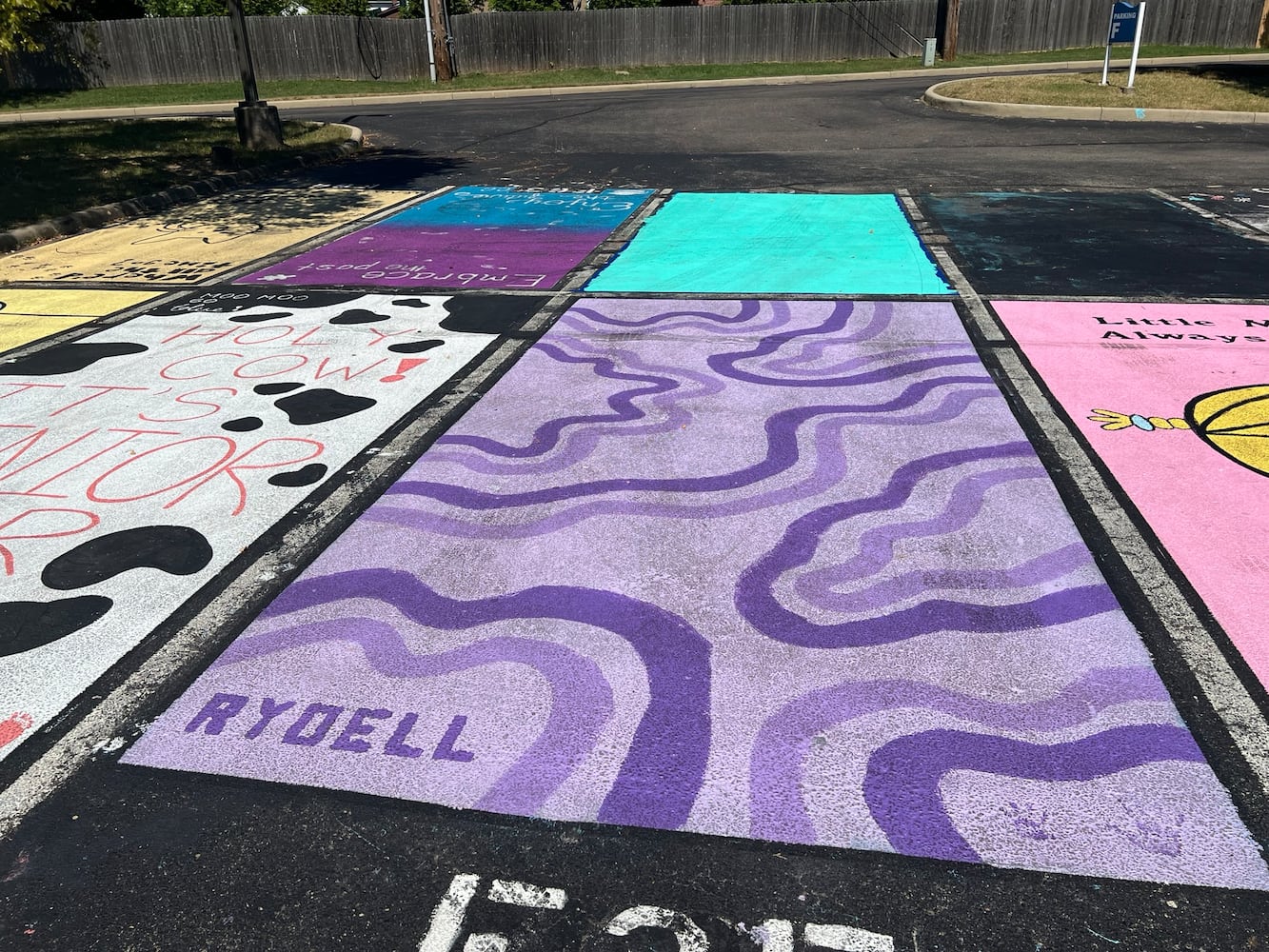 Hamilton high school senior parking lot spaces 2024