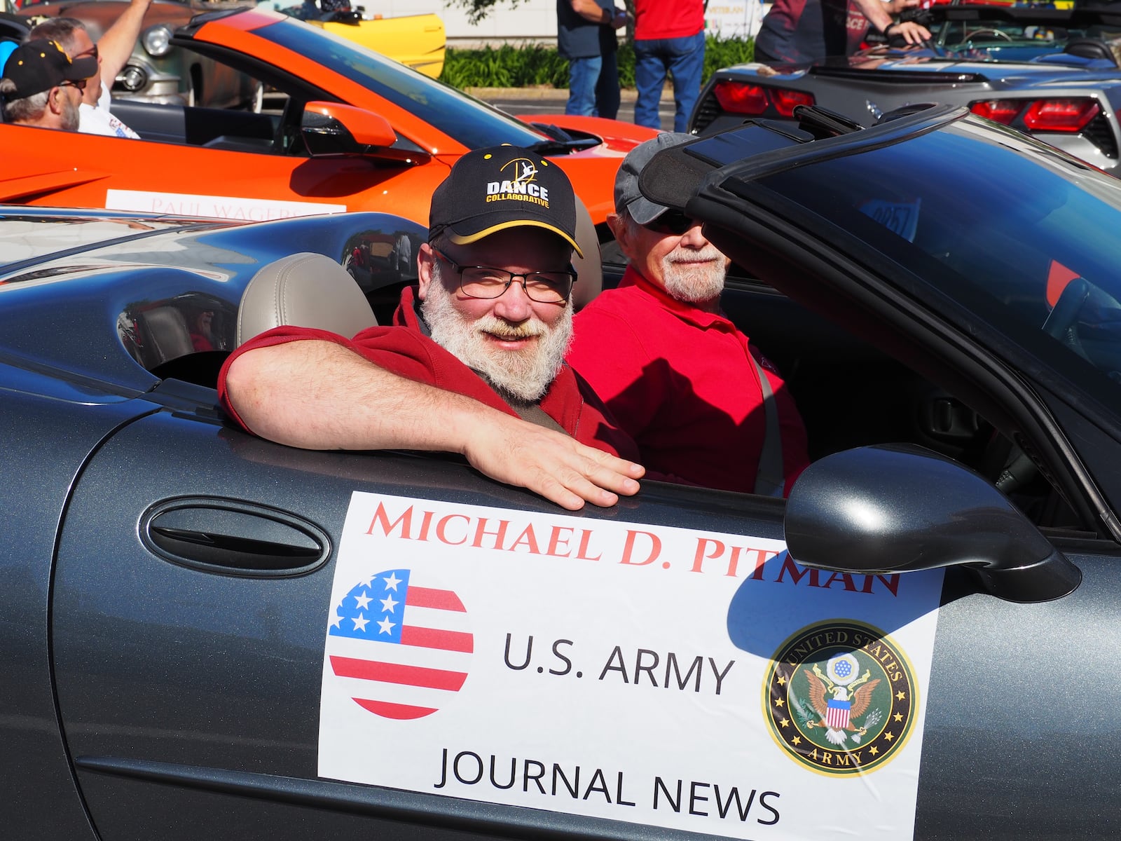 Journal-News' own Michael Pitman, U.S. Army veteran, joined the Hamilton Memorial Day Parade on Monday, May 26. BRYN DIPPOLD/STAFF