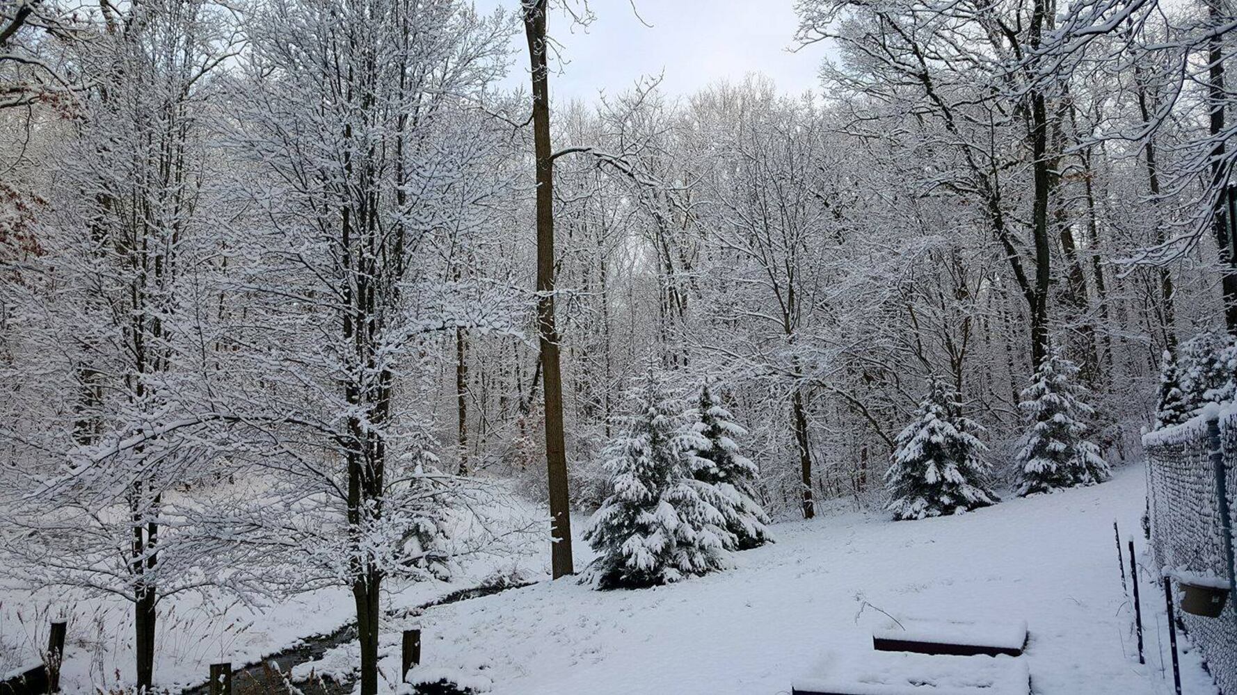 PHOTOS: Miami Valley gets a coating of snow  in April (User-submitted photo)