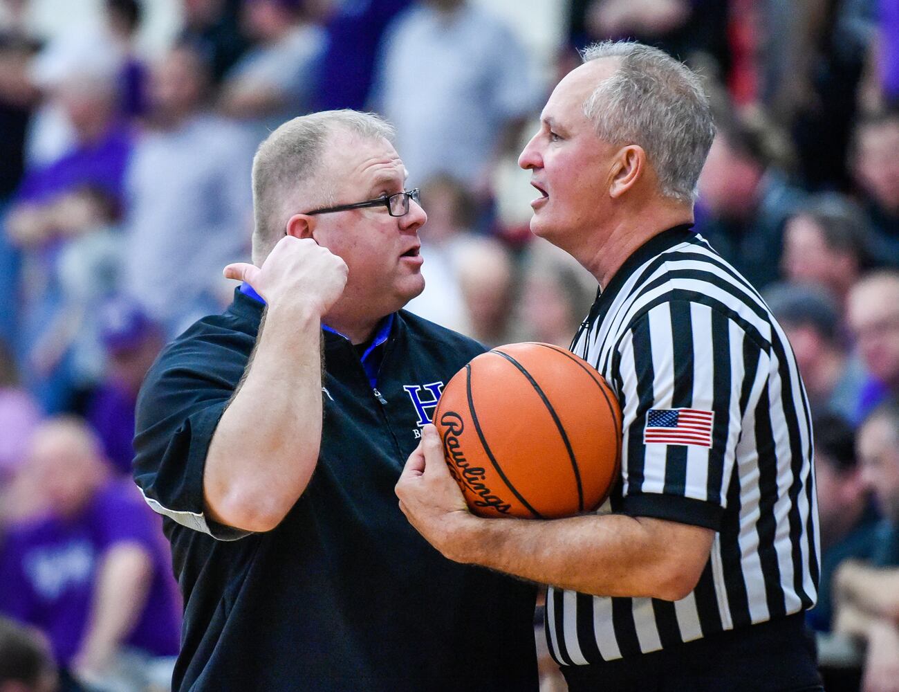 Hamilton vs Elder Sectional Basketball