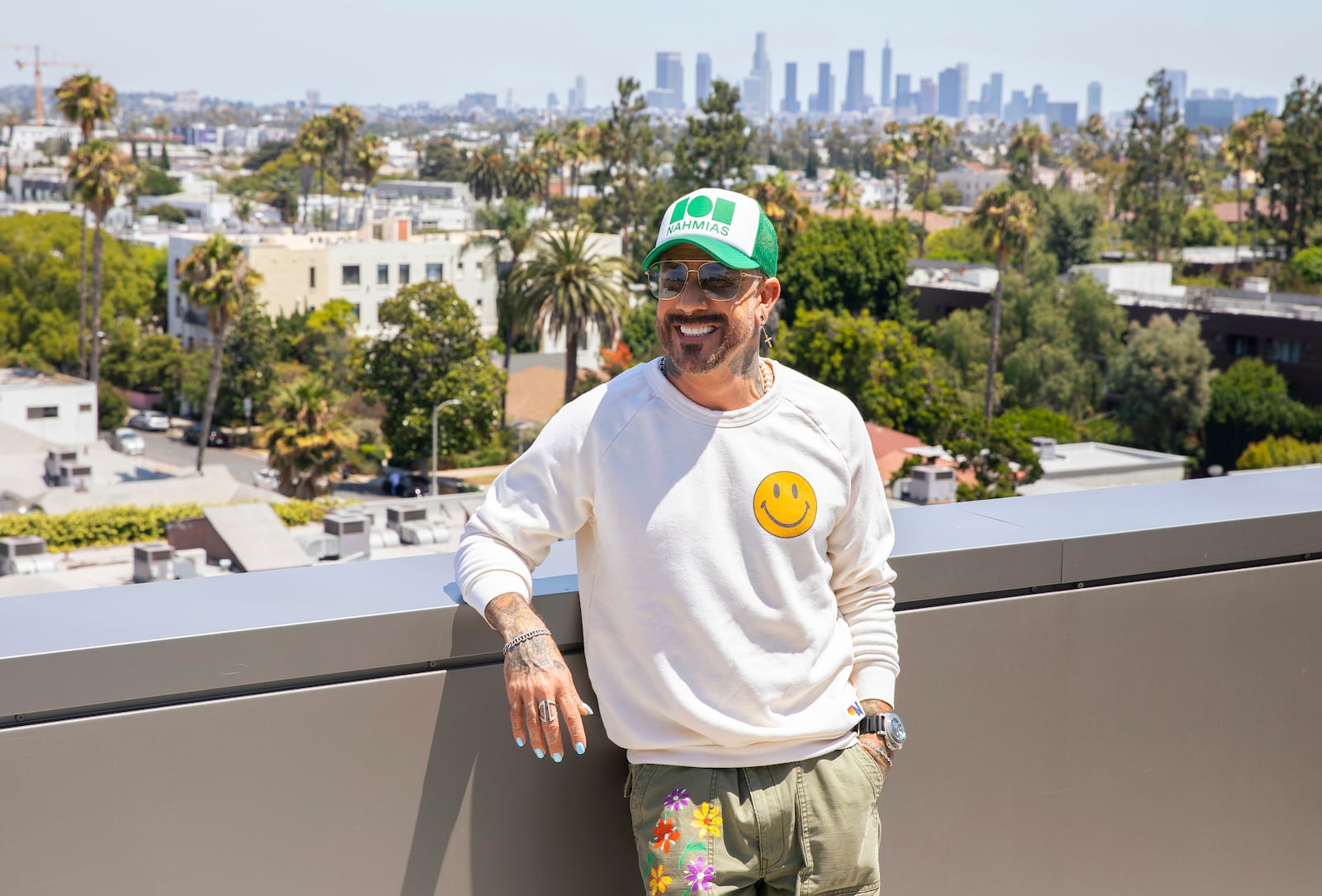AJ McLean poses for a portrait to promote "Building the Band" on Wednesday, July 16, 2025, in Los Angeles. (Photo by Rebecca Cabage/Invision/AP)