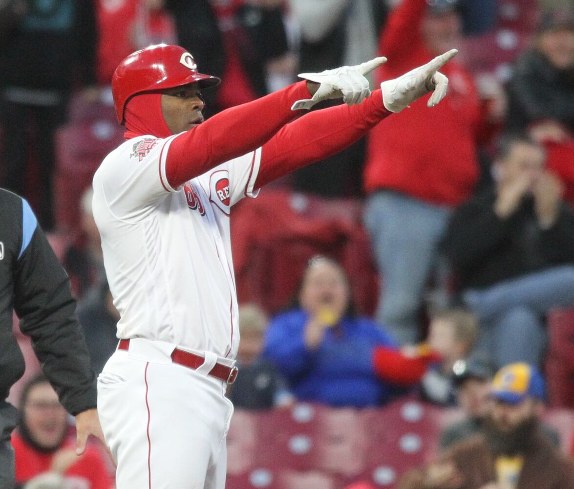 Photos: Cincinnati Reds vs. Milwaukee Brewers (April 2)