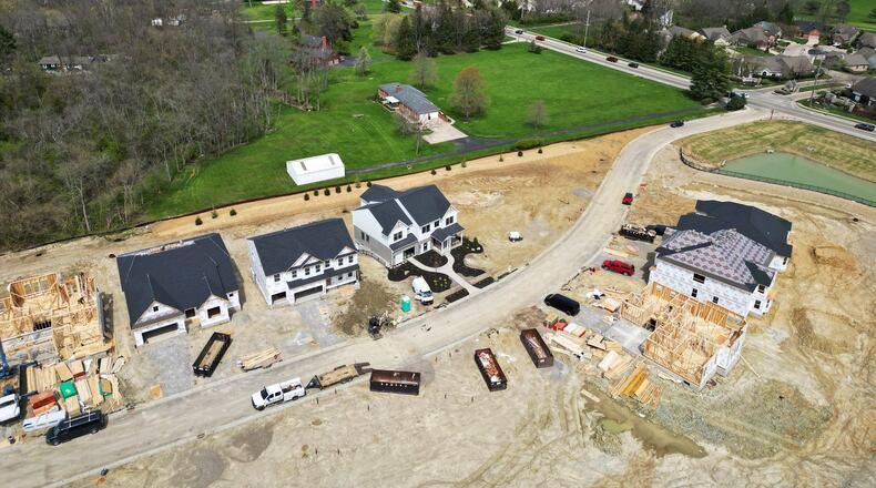 A 16-acre extension of the Northampton subdivision is planned to build additional single-family homes. The neighborhood is off South Main Street (Ohio 741) and is just north of the Springboro High School/Junior High School campus. NICK GRAHAM/STAFF