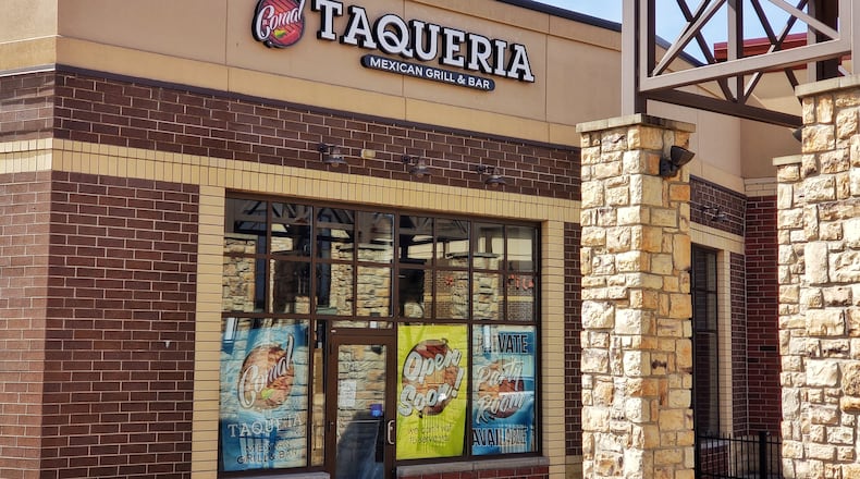 Taqueria El Comal Mexican Grill is scheduled to open inside the Bridgewater Falls lifestyle center in Fairfield Twp. on Wednesday, June 3, 2020. NICK GRAHAM/STAFF
