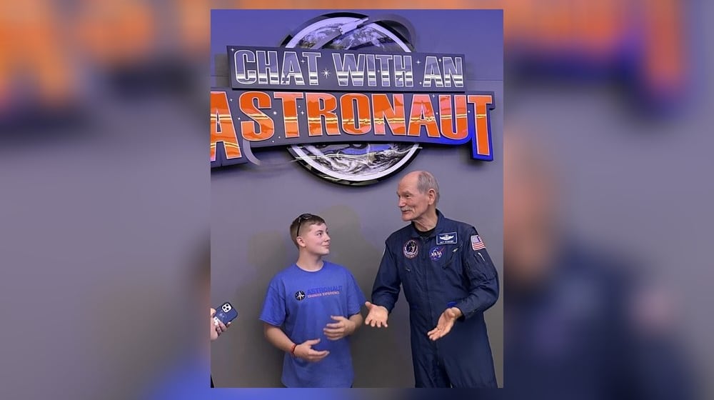 A Special Wish Foundation of SW Ohio has granted hundreds of wishes to local children who have been diagnosed with a life-threatening illness. Liam, who is from Middletown, is shown in a gravity chair on his wish trip to NASA. CONTRIBUTED