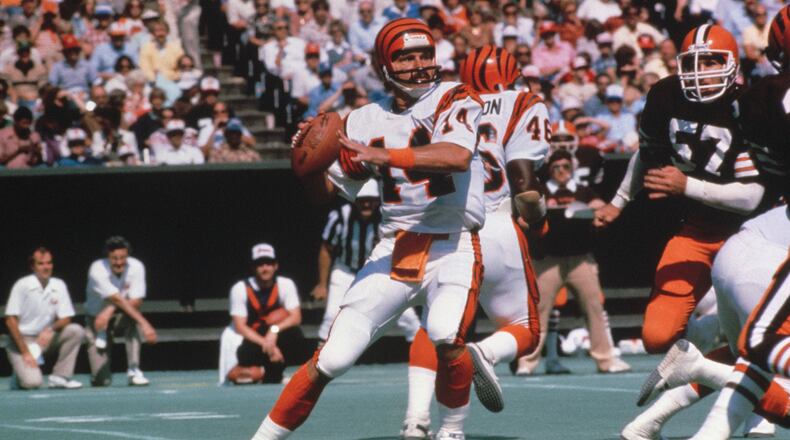 Name: Ken AndersonPosition: QuarterbackTenure: 1971–1986Fun fact: Anderson was ranked 6th all-time for passing yards in a career at the time of his retirement. He has been nominated for the Pro Football Hall of Fame several times, and on two occasions was among the 15 finalists for enshrinement.How do the Browns stack up?