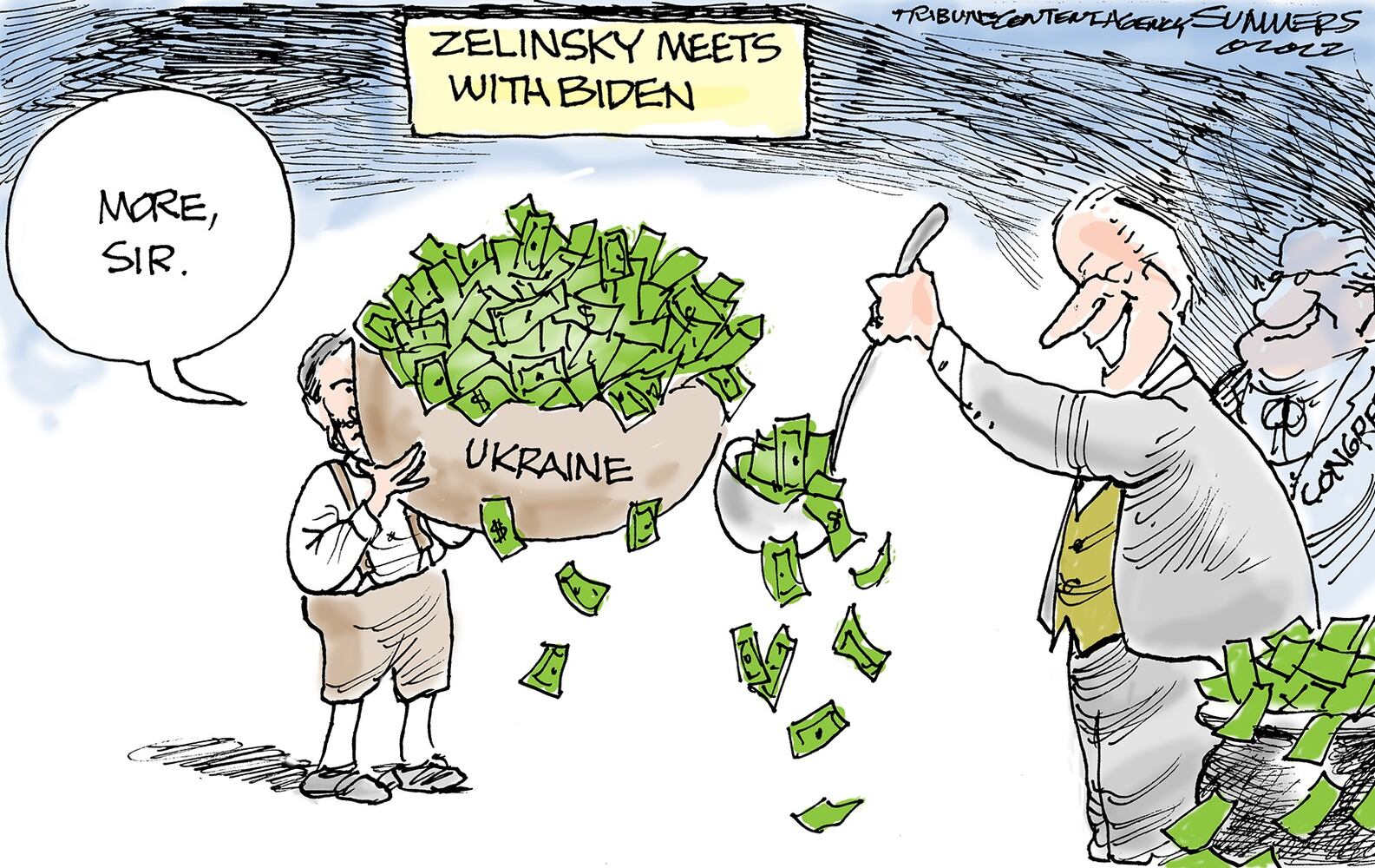 WEEK IN CARTOONS: New Year, Southwest, George Santos and more
