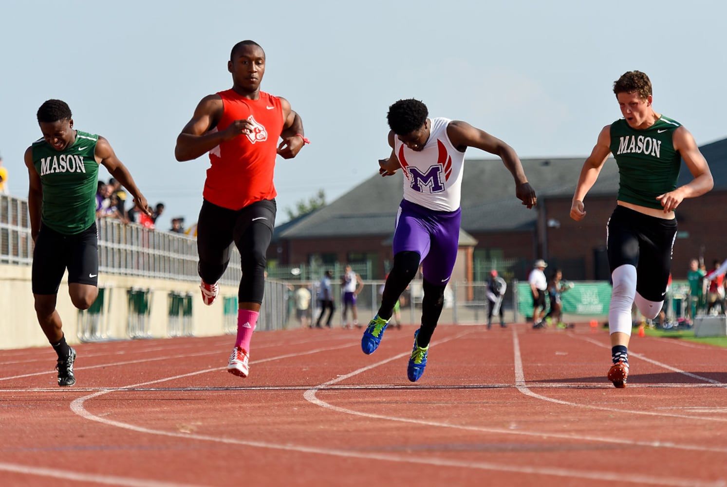GMC track and field at Mason