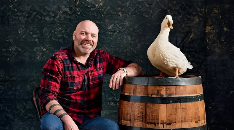 Since 2019, Longbottom Bird Rescue has been raising awareness about domestic ducks and other birds through its free educational events. Jimmy Longbottom, executive director of Longbottom Bird Rescue will give a talk in Hamilton next week. Contributed.