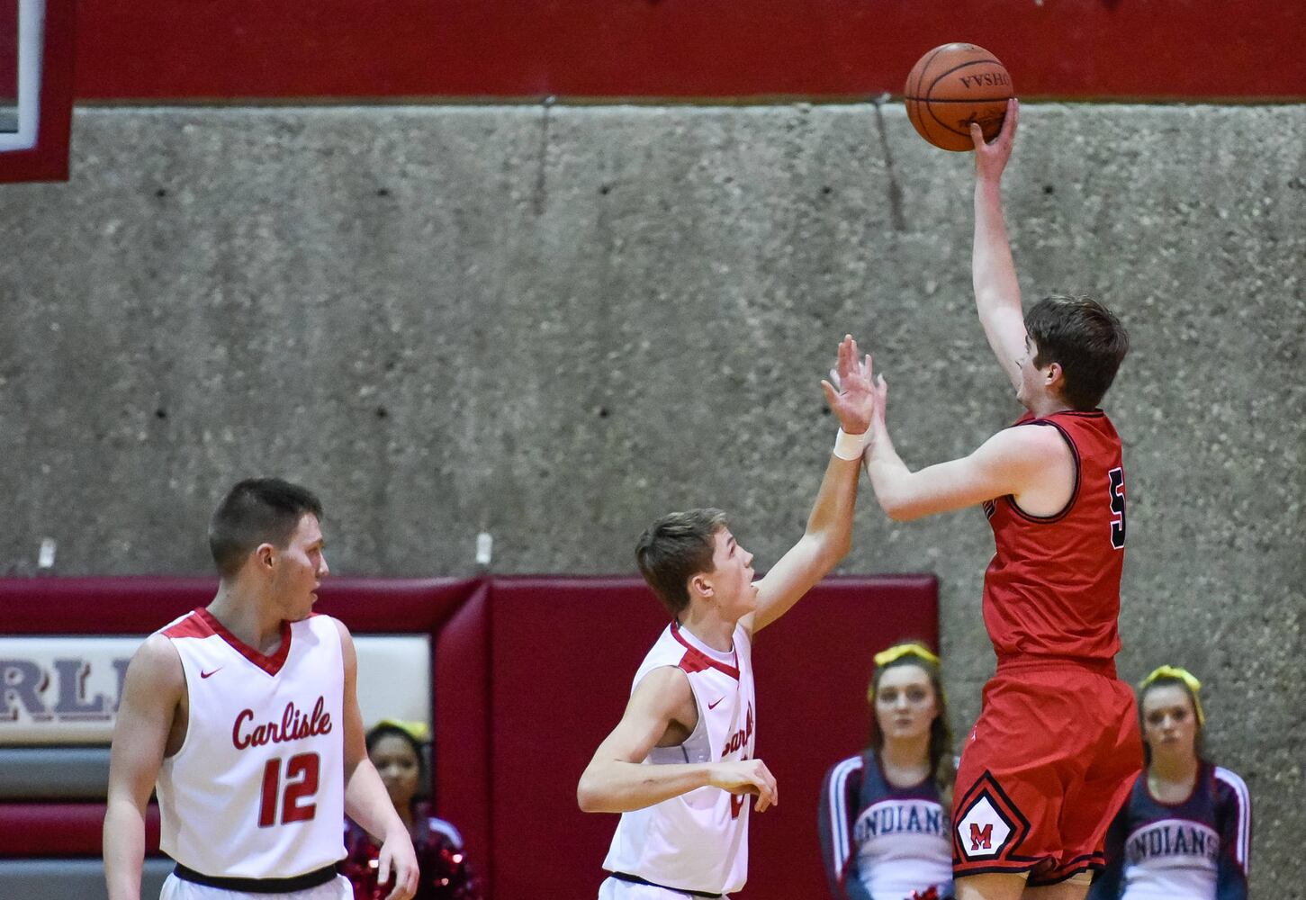 Carlisle vs Madison basketball