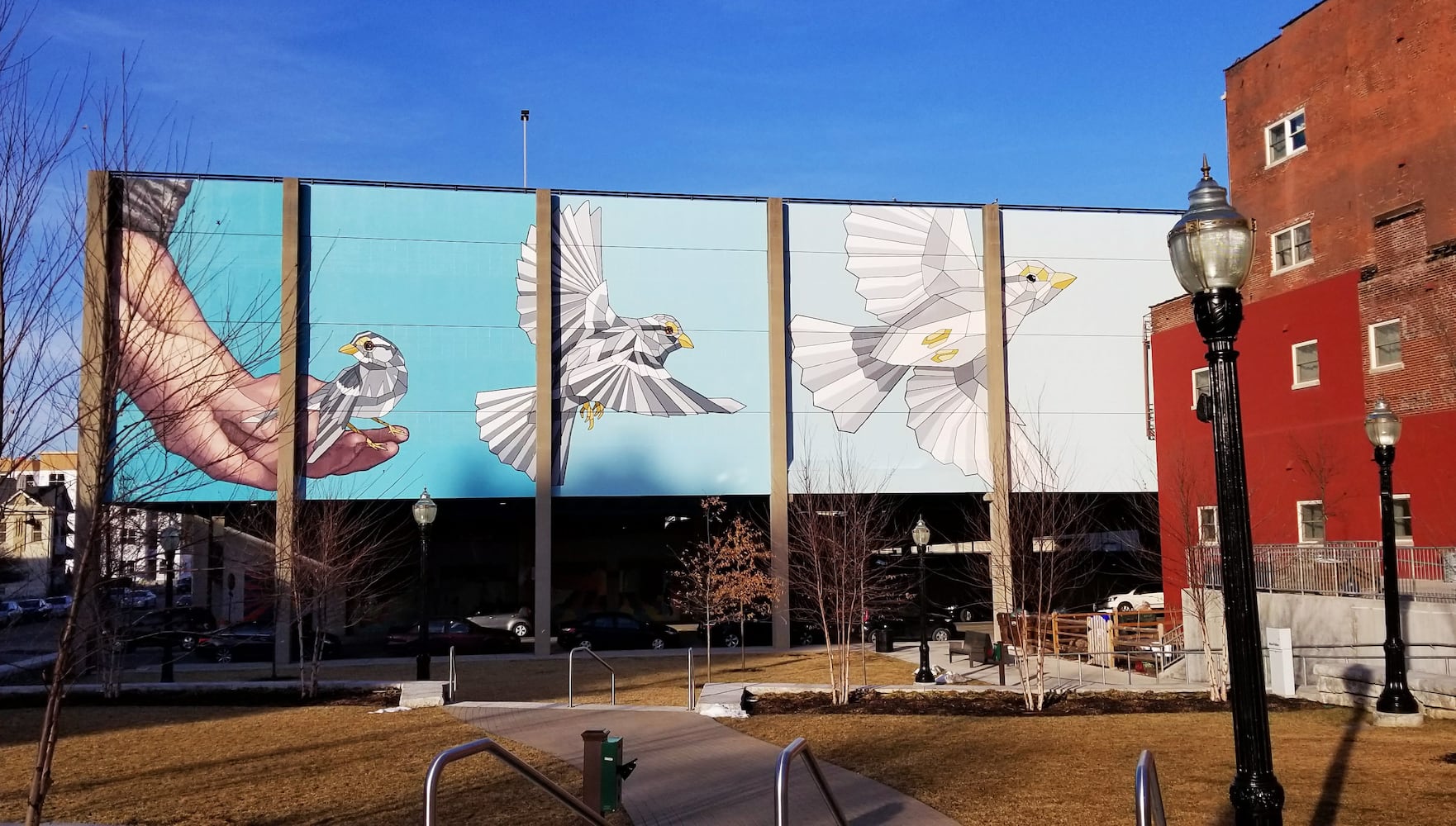 Murals add a splash of color to Hamilton buildings