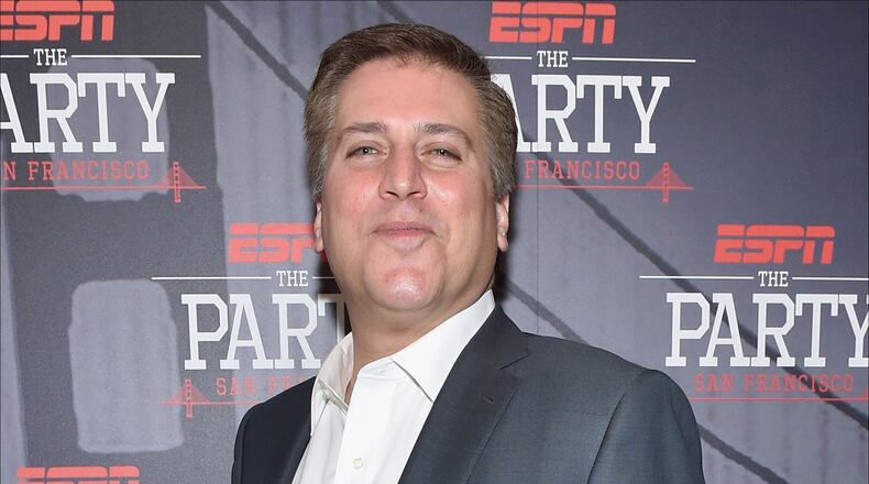 SAN FRANCISCO, CA - FEBRUARY 05:  TV personality Steve Levy attends ESPN The Party on February 5, 2016 in San Francisco, California.  (Photo by Mike Windle/Getty Images for ESPN)