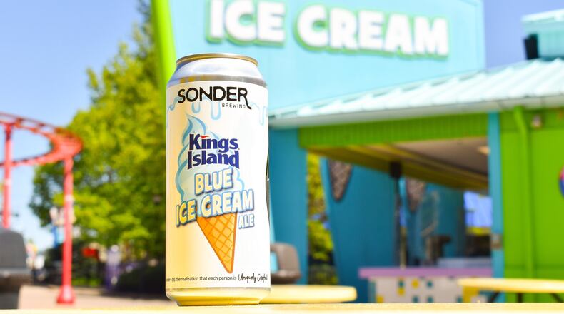 Sonder Brewery's Blue Ice Cream Ale