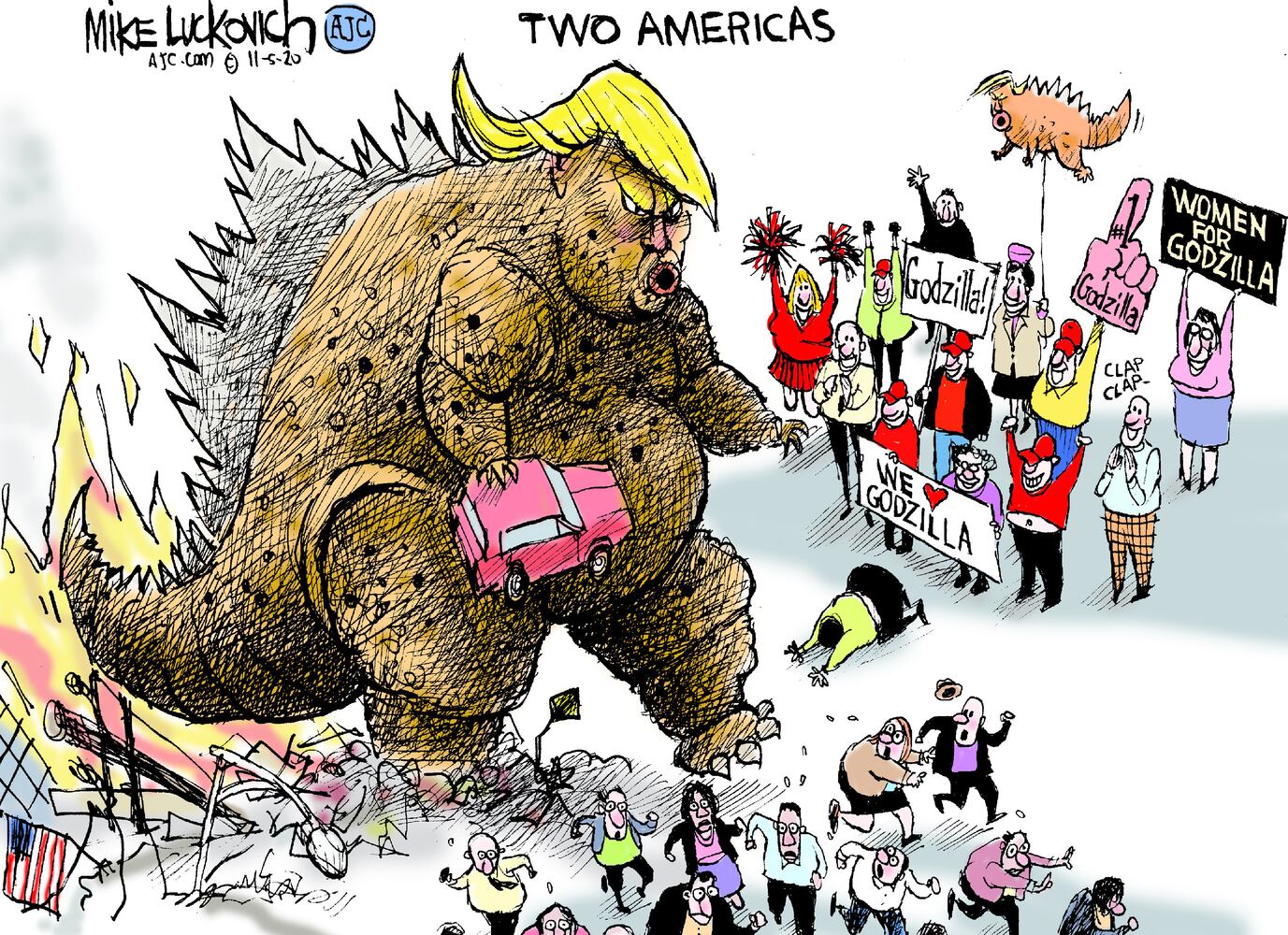 Week in cartoons: Election results and more