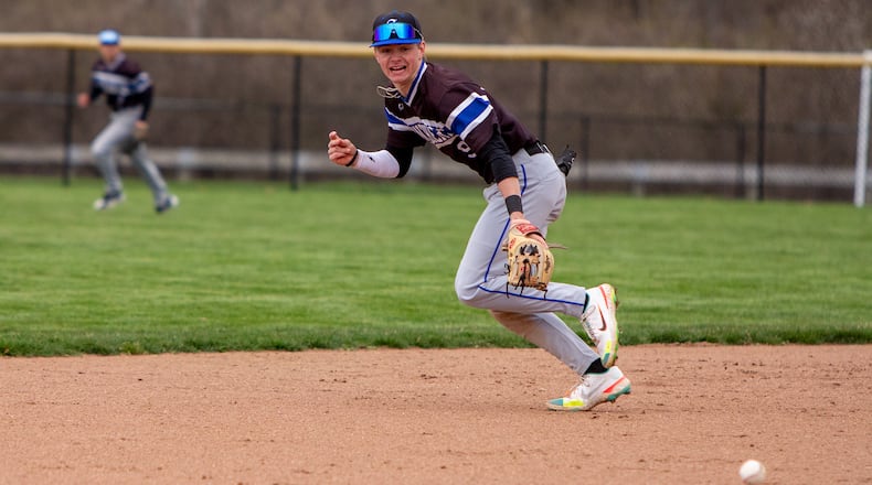 Springboro shortstop A.J. Ewing was a fourth-round pick of the New York Mets in the MLB Draft. Jeff Gilbert/CONTRIBUTED