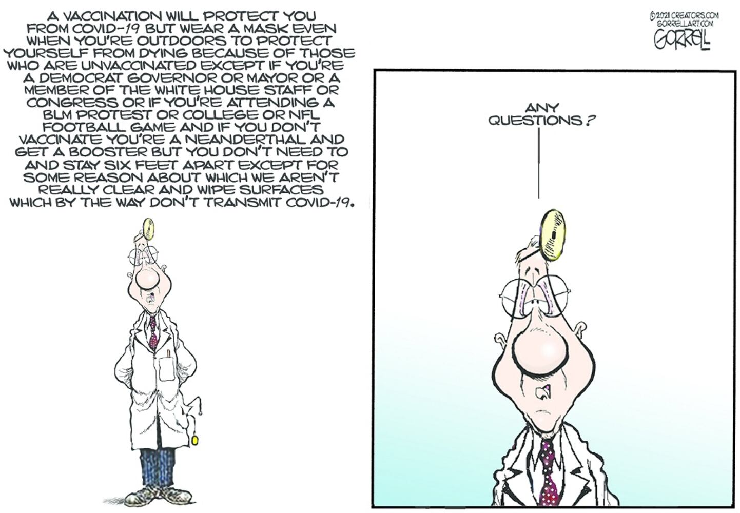 WEEK IN CARTOONS: Vaccines, immigration, spending and more