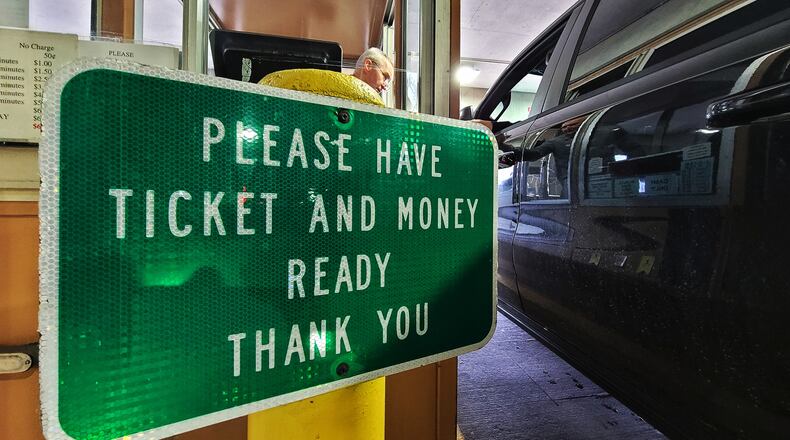 Butler County "Stone Age" garage automation slows slightly, it will now be operational by year's end. NICK GRAHAM / STAFF