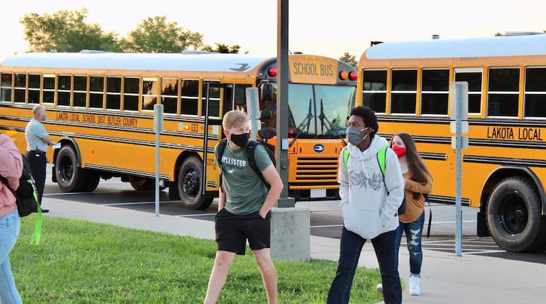 Area schools moved fast this week in adopting the latest coronavirus quarantine rules passed down from Ohio health officials and based on new federal CDC guidelines. School officials hope the new, shorter quarantine options will keep more students in school and lessen severe staffing shortages of recent months. (File Photo\Journal-News)