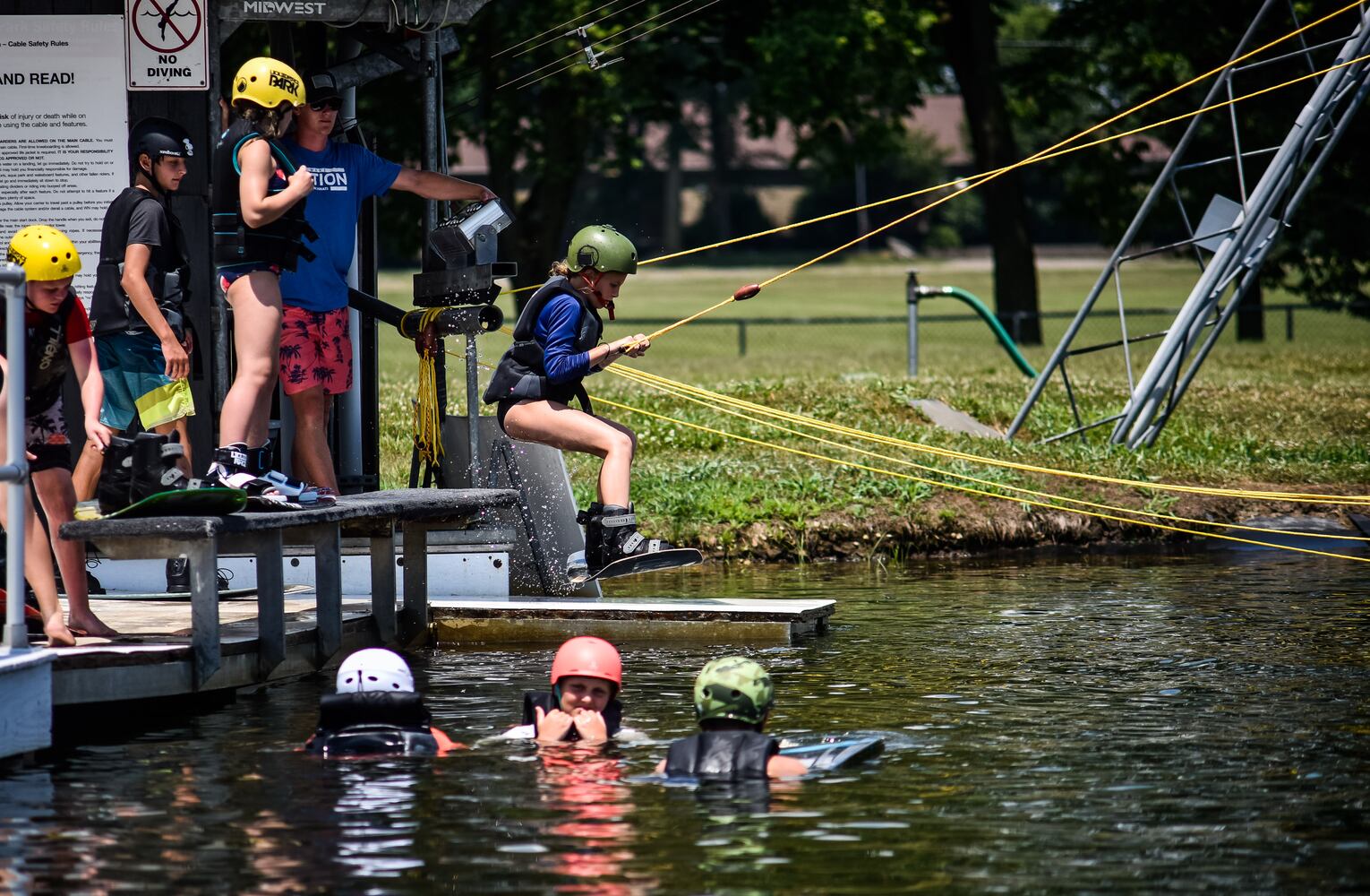 Wake Nation in Fairfield hosts wakeboarding camp