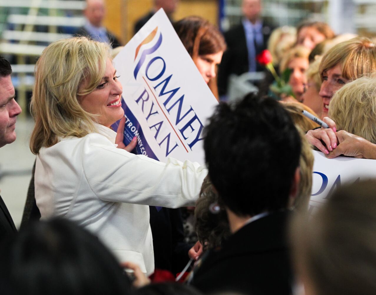 Ann Romney in Hamilton