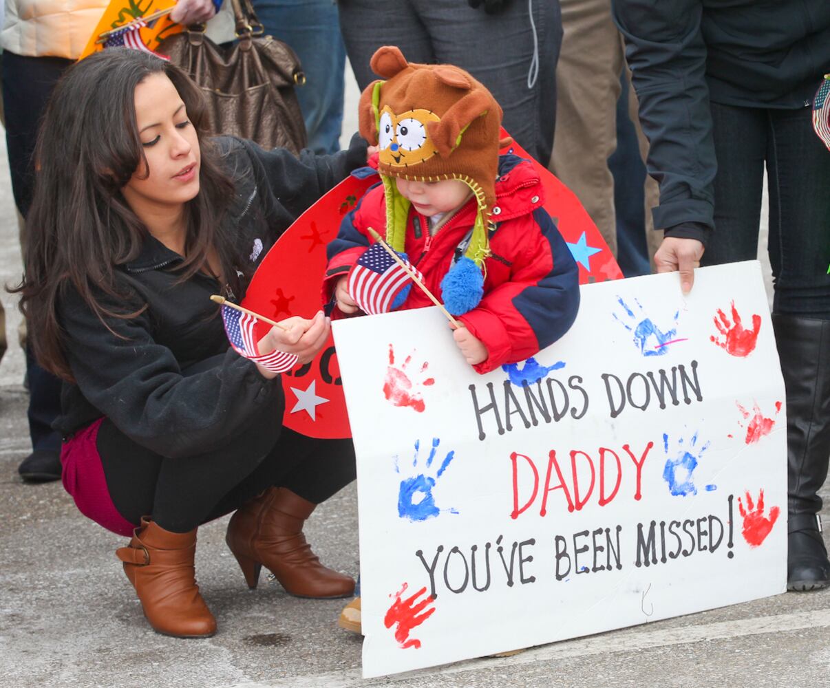 Troops Return Home