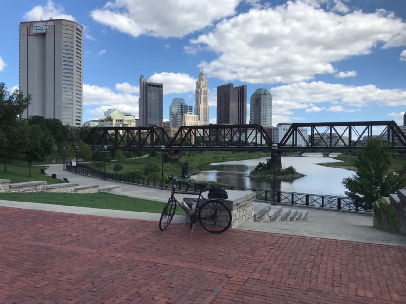 Great American Bike Rally ride from Fairfield to Cleveland